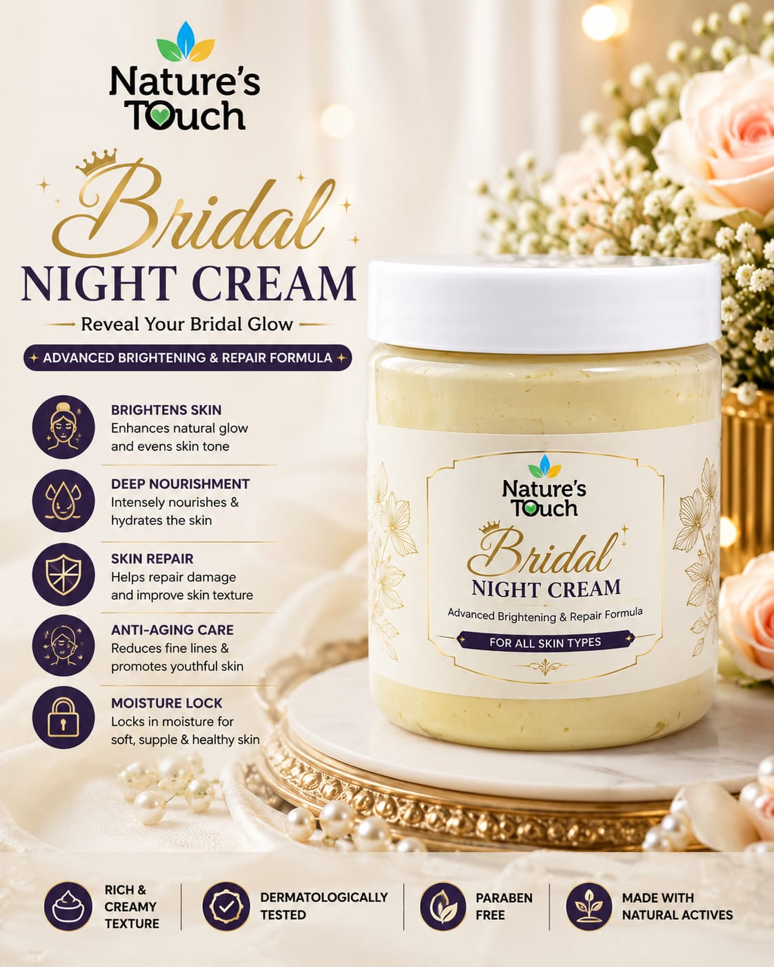 Nature's Touch Night Face Creams