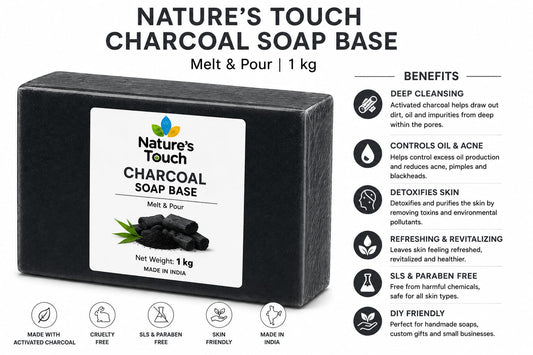 Activated Charcoal Melt and Pour Soap Base