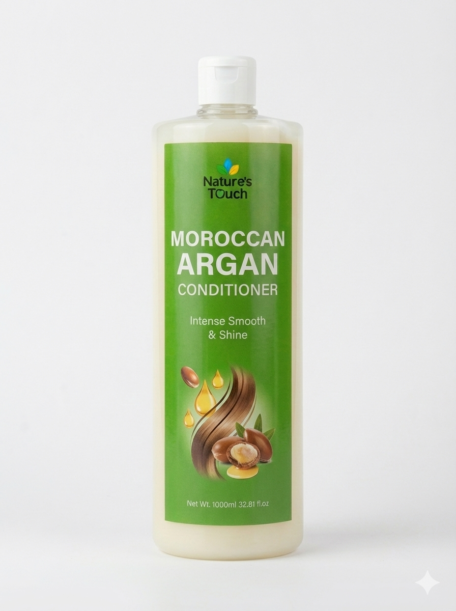 Natures Touch Moroccan Argan Conditioner | Intense Smooth & Shine
