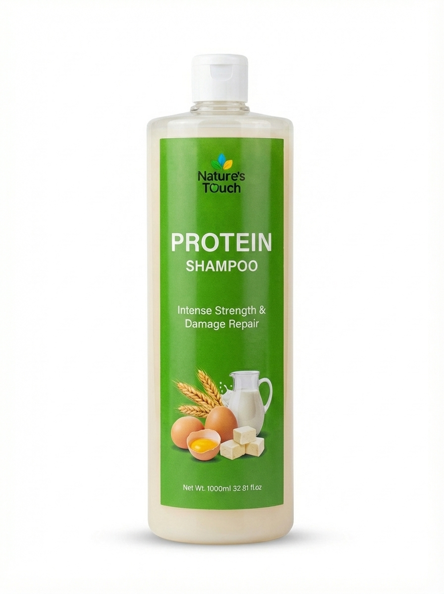 Natures Touch Protein Shampoo | Intense Strength & Damage Repair