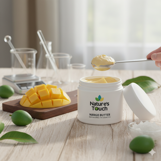 Refined Mango Butter: Non-Greasy, Premium Cosmetic