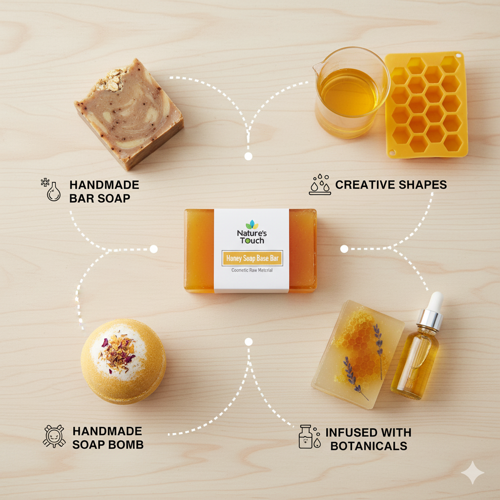 Nourishing Honey Melt and Pour Soap Base
