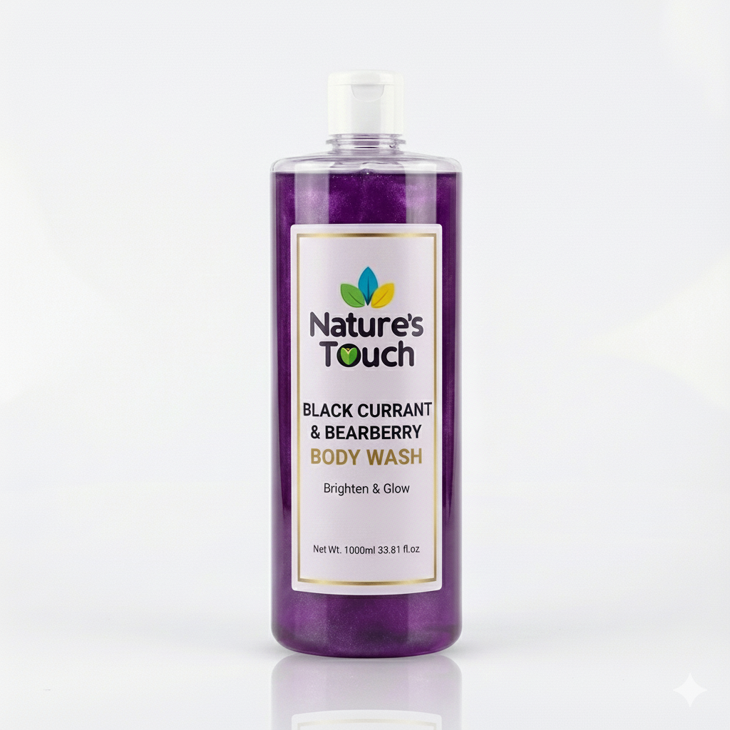 Natures Touch Black Currant & Bearberry Body Wash | Brighten & Glow