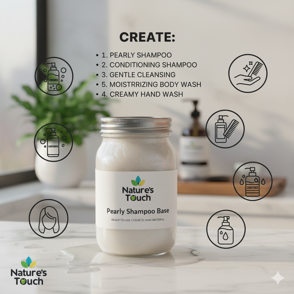 Pearly Shampoo Base - Wholesale Luxury Hair Care Raw Material
