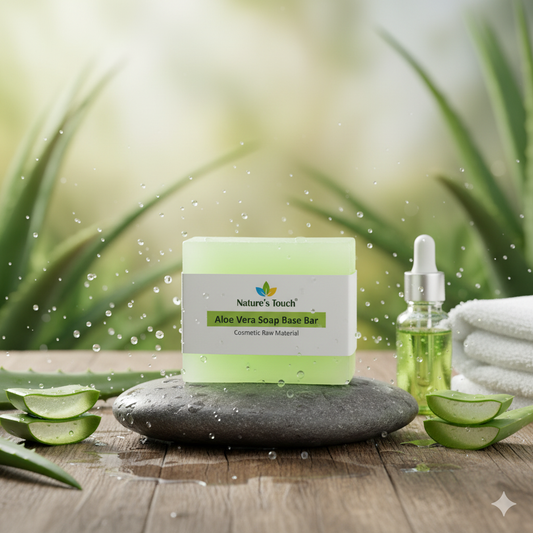 Bulk Aloe Vera Melt and Pour Soap Base | Soothing & Hydrating Cosmetic Raw Material