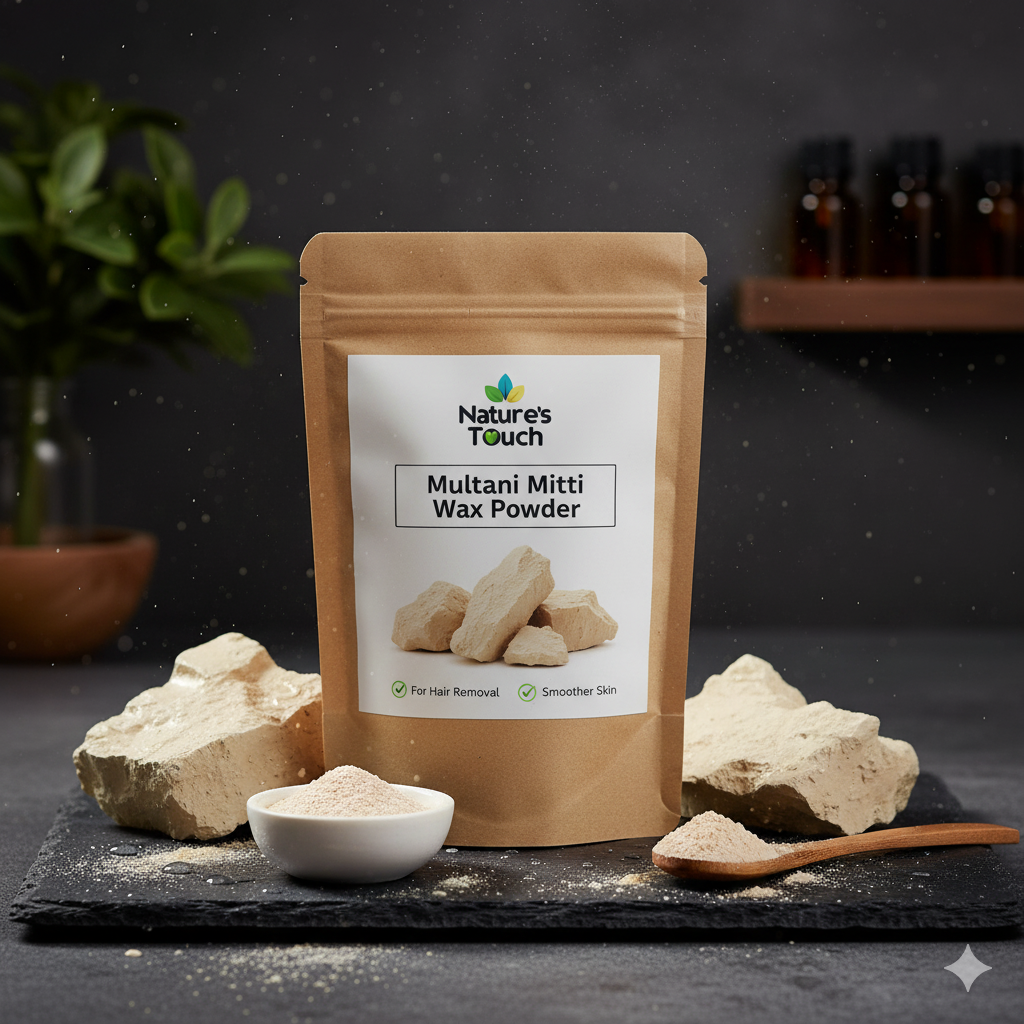 Nature's Touch Multani Mitti Wax Powder: Bulk Supplier of Natural Cosmetic Grade Depilatory Base