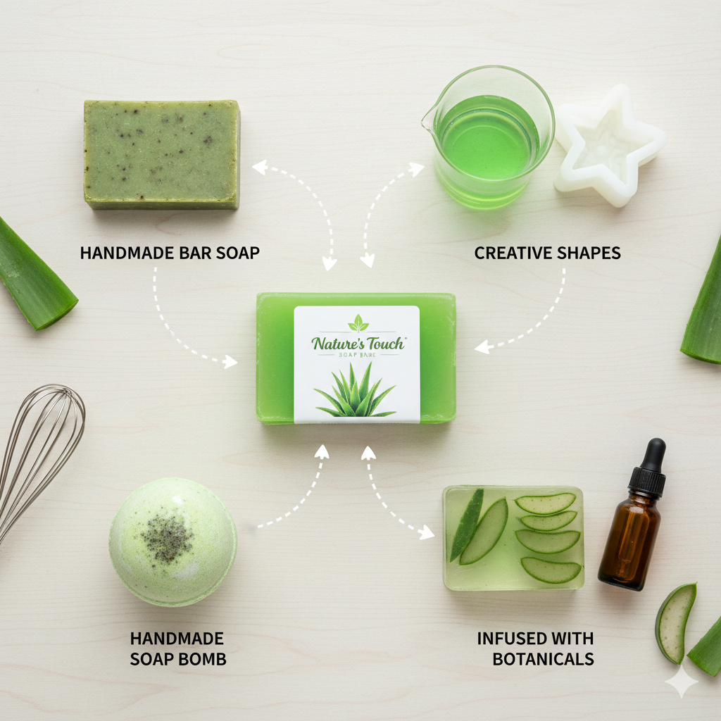 Bulk Aloe Vera Melt and Pour Soap Base | Soothing & Hydrating Cosmetic Raw Material