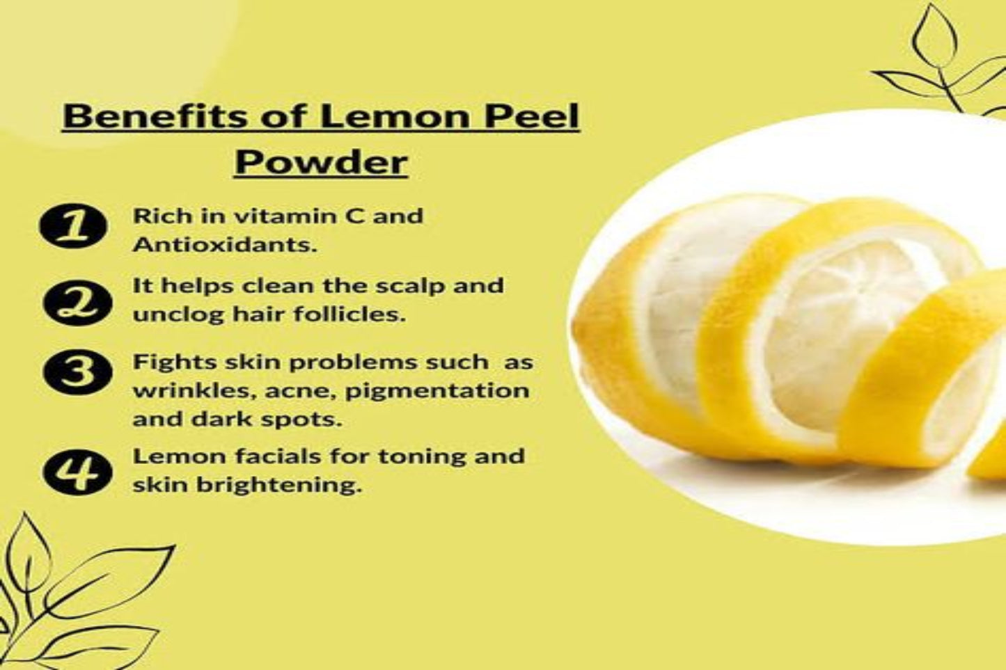Lemon Peel Powder