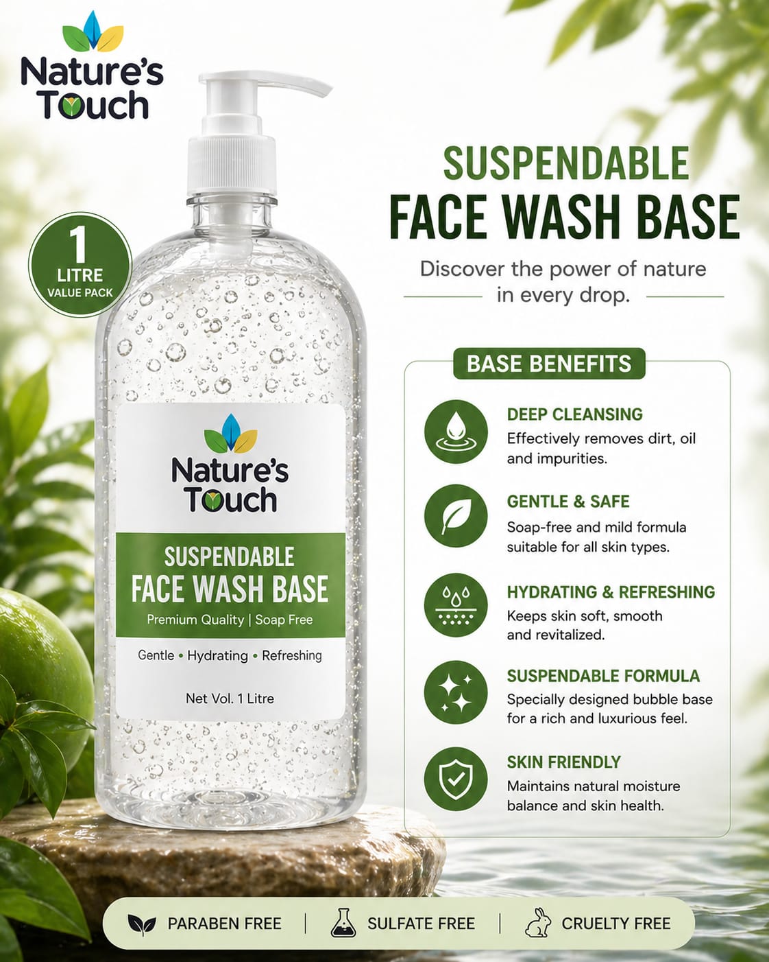 Nature's Touch Ready To Use Bases