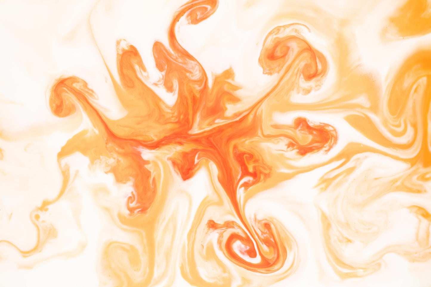 Orange Water-Based Liquid Color