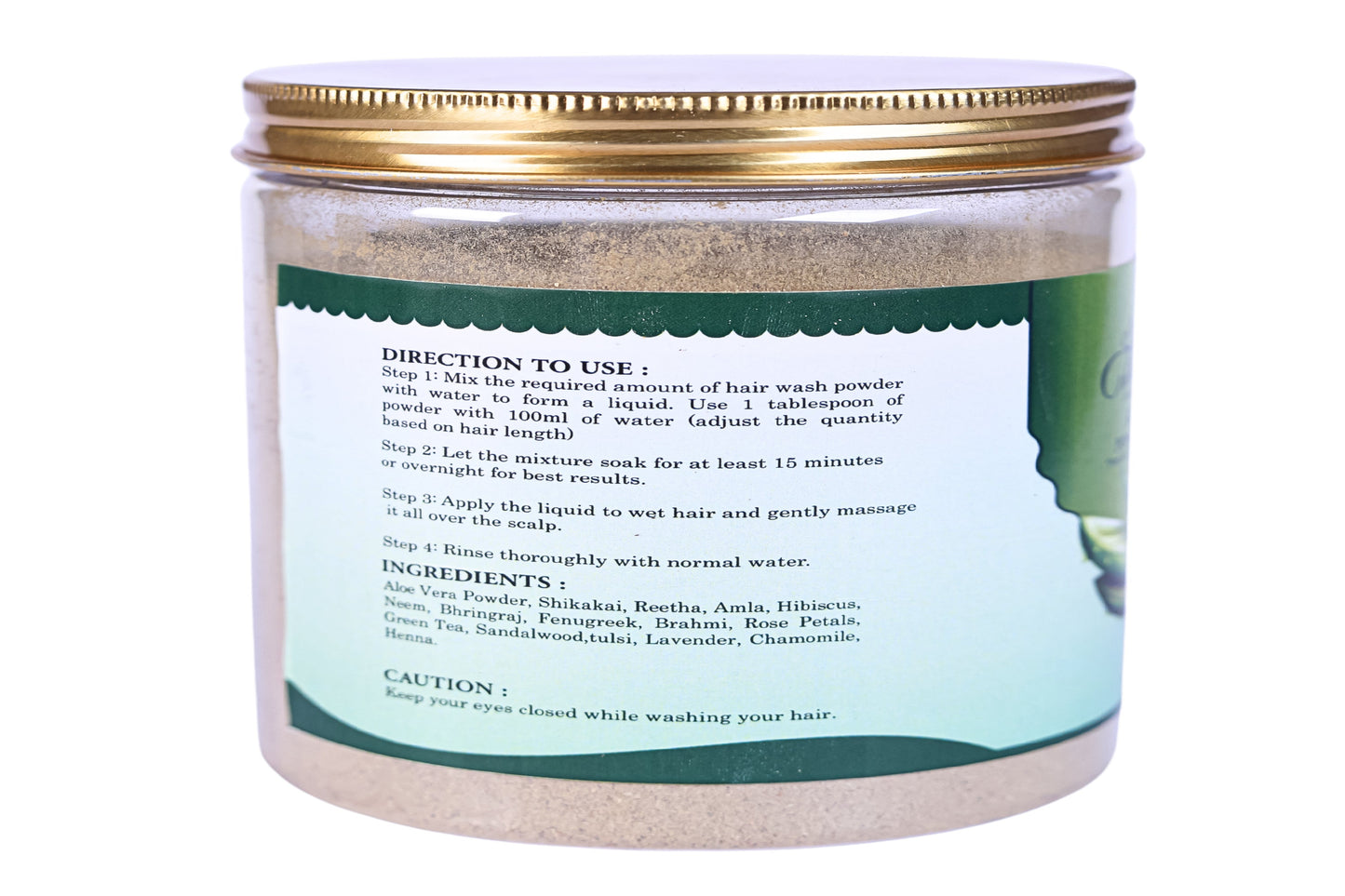 Aloe Vera Powder Shampoo