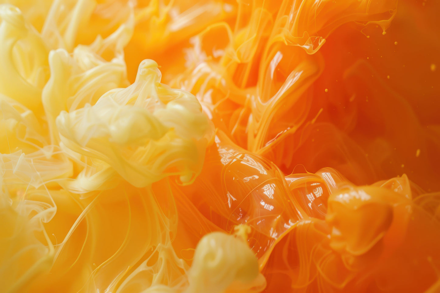 Orange Water-Based Liquid Color