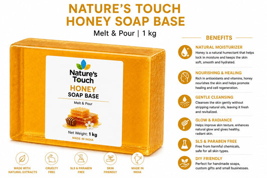 Nourishing Honey Melt and Pour Soap Base