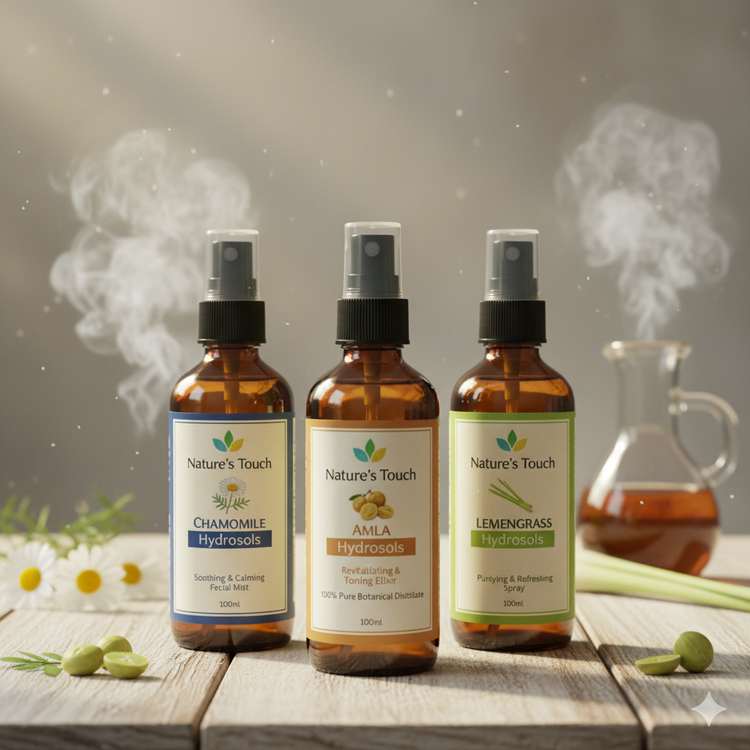 Pure Floral Mists: Nature's Touch Hydrosols