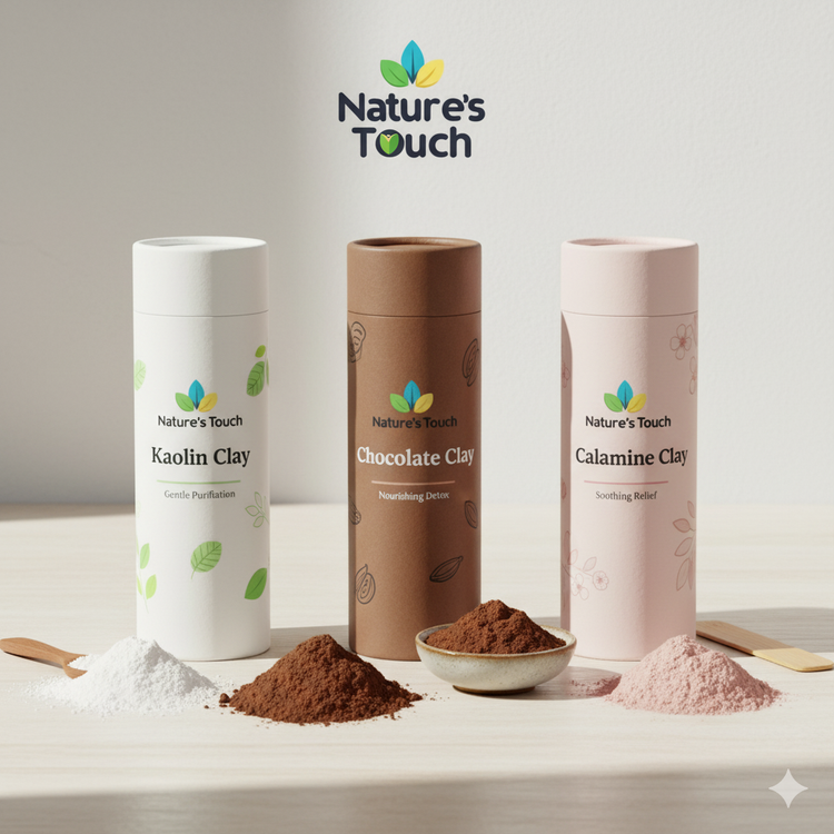 Nature's Touch Natural Cosmetic Clays