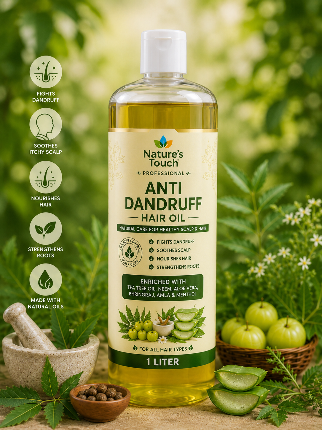 Nature's Touch Hair Oils