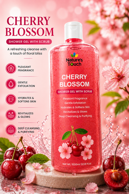Nature's Touch Shower Gel with Scrub