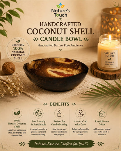 Nature's Touch Wooden Candle Moulds