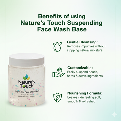 Nature's Touch Premium Suspending Face Wash Base (Wholesale)