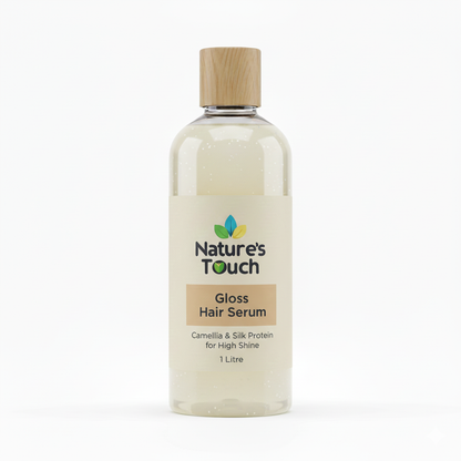 Natures Touch Gloss Hair Serum | Camellia & Silk Protein for High Shine