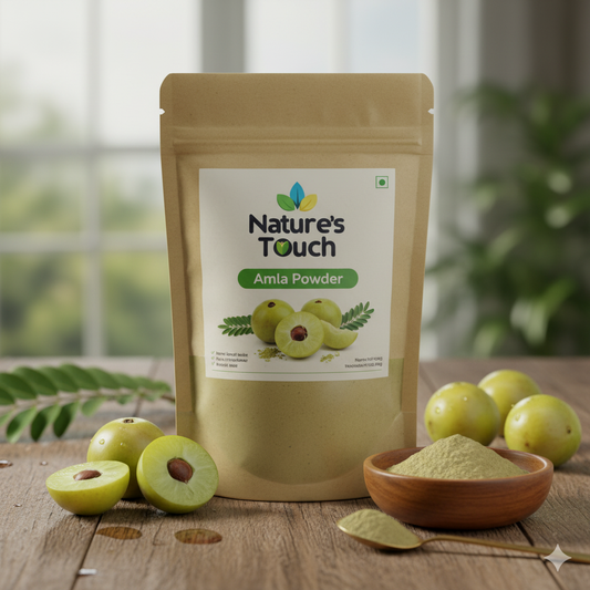 Nature's Touch: Amla Powder | Cosmetic Raw Material Bulk Supplier - Emblica Officinalis