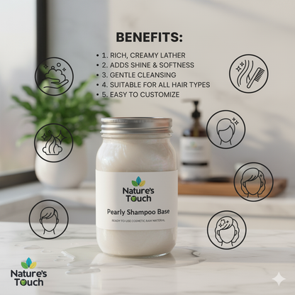 Pearly Shampoo Base - Wholesale Luxury Hair Care Raw Material