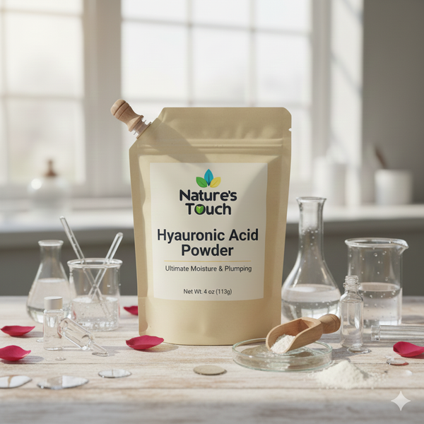 Natures Touch Hyaluronic Acid Powder | Ultimate Moisture & Plumping
