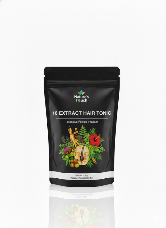 Natures Touch 16 Extract Hair Tonic | Intensive Follicle Vitalizer