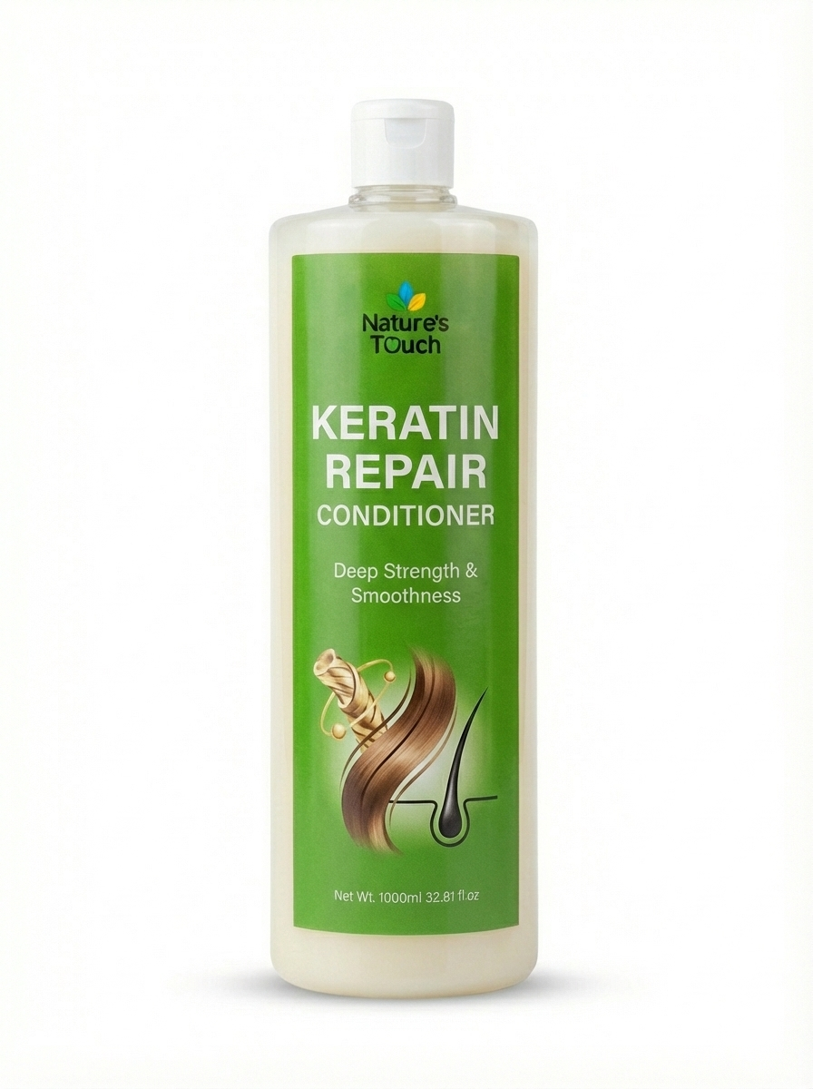 Natures Touch Keratin Repair Conditioner | Deep Strength & Smoothness