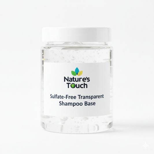 Sulfate-Free Transparent Shampoo Base | Gentle & Ready-to-Use Cosmetic Raw Material