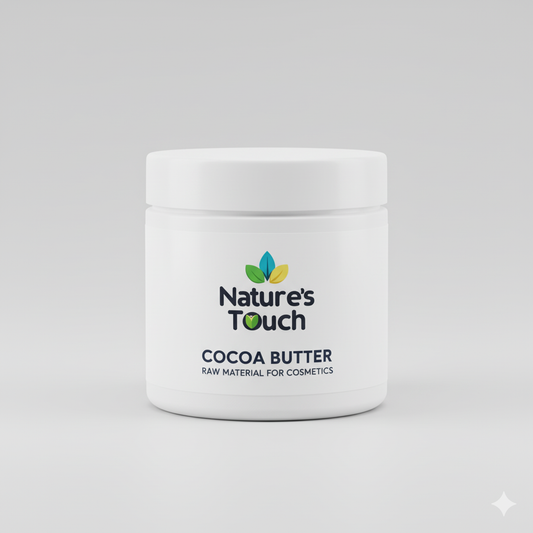 Pure Unrefined Cocoa Butter: Deeply Moisturizing & Solid Raw Material