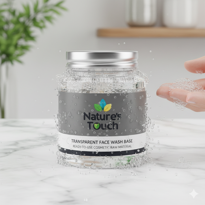 Transparent Face Wash Base - Sulphate-Free Bulk Raw Material for Clear Cleansing Gels