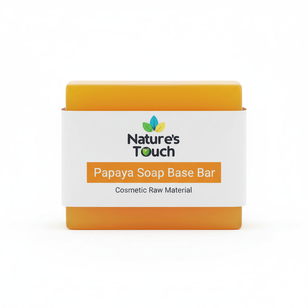 Bulk Papaya Melt and Pour Soap Base | Natural Exfoliating Cosmetic Raw Material