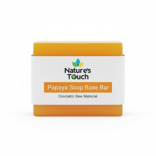 Bulk Papaya Melt and Pour Soap Base | Natural Exfoliating Cosmetic Raw Material