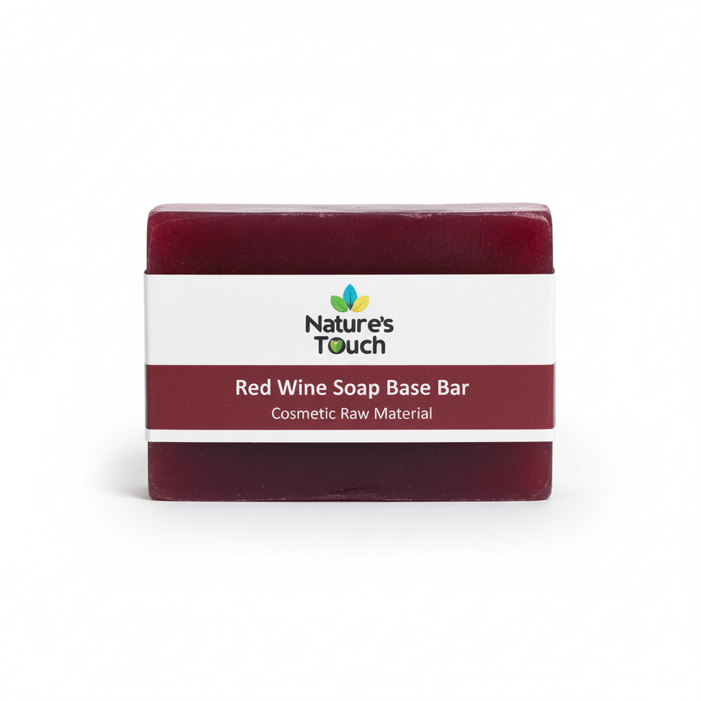 Bulk Red Wine Melt and Pour Soap Base | Antioxidant Rich Cosmetic Raw Material