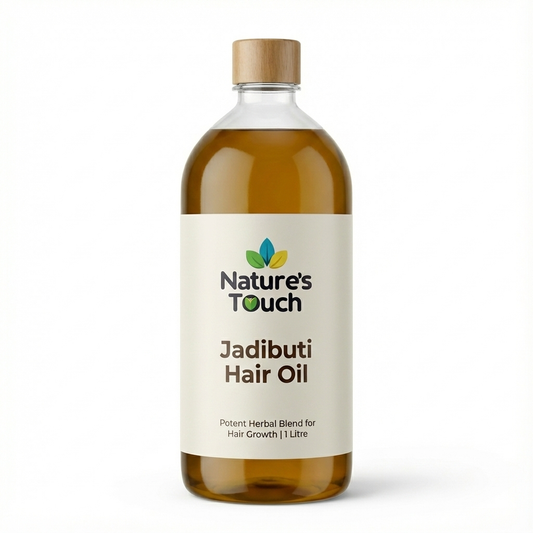 Natures Touch Jadibuti Hair Oil | Potent Herbal Blend for Hair Growth