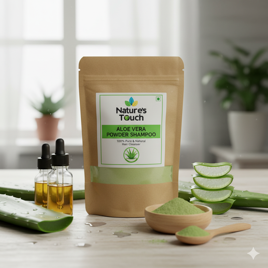 Nature's Touch Bulk Aloe Vera Powder 200X - Cosmetic Grade Shampoo Raw Material