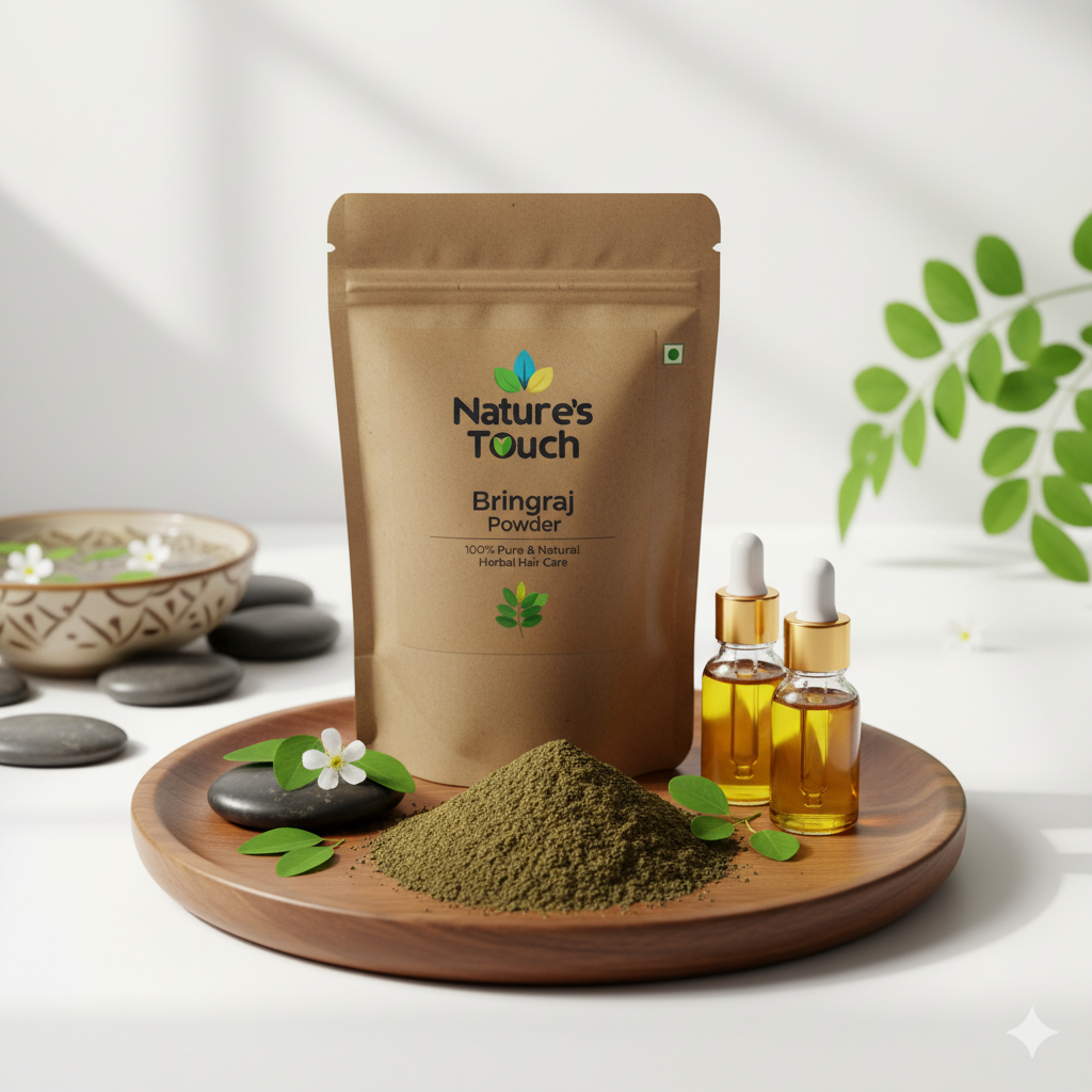 Premium Bhringraj Powder (Eclipta Alba) | Natural Cosmetic Raw Material for Hair & Skin Care