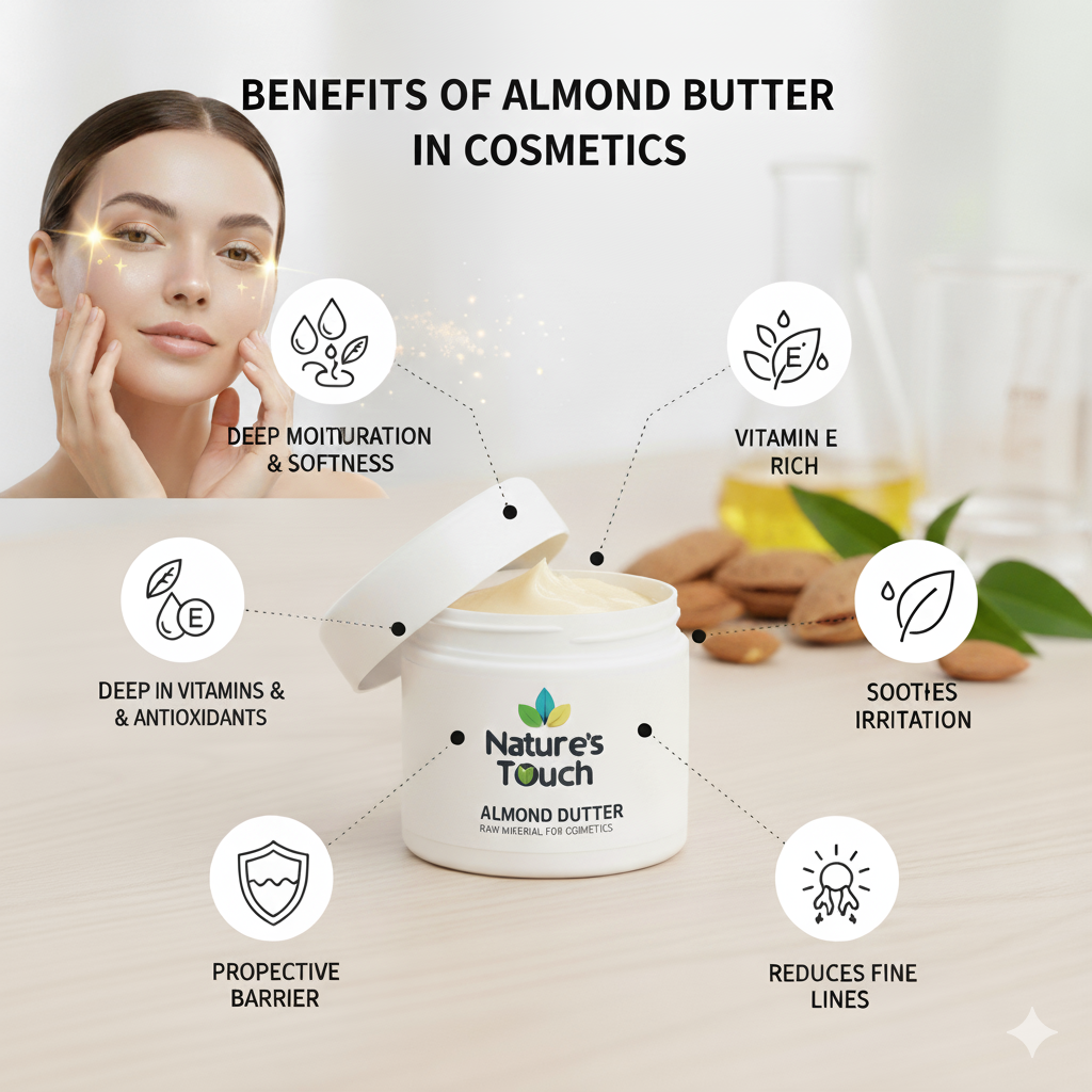 Sweet Almond Butter: Lightweight Emollient for Sensitive Cosmetic Formulas