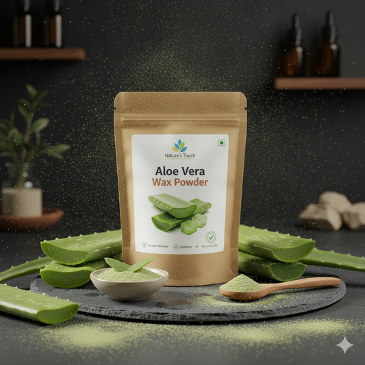 Nature's Touch: Bulk Aloe Vera Wax Powder - Soothing Depilatory & Cosmetic Raw Material
