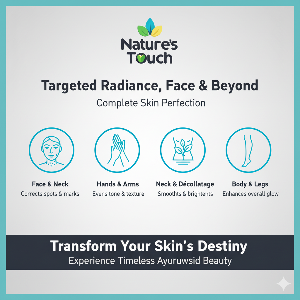 Nature's Touch | Kumkumadi Radiance Face Gel for Brightening & Skin Tone Correction