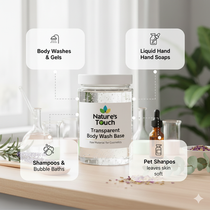 Nature's Touch Transparent Body Wash Base | Bulk Raw Material