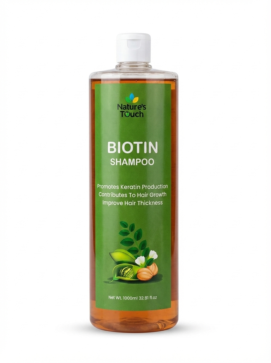 Natures Touch Biotin Shampoo | Thickening & Strengthening Formula
