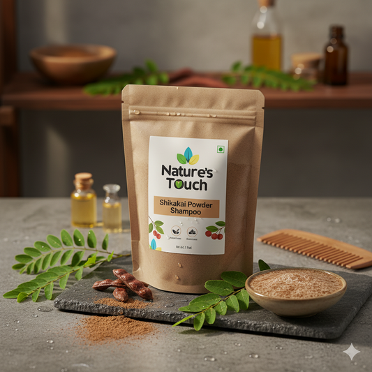 Bulk Cosmetic Grade Shikakai Powder (Acacia Concinna) | Natural Shampoo Raw Material