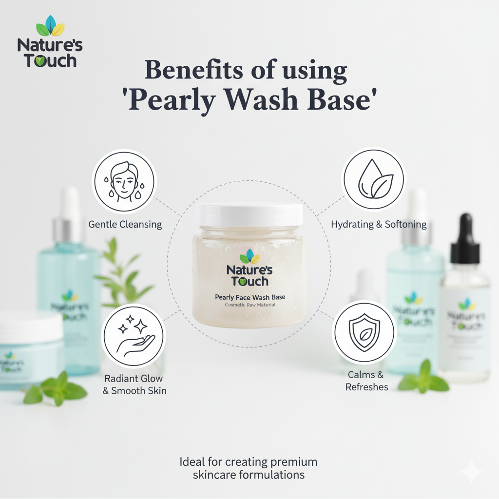 Pearly Face Wash Base | Ready-to-Use Surfactant Raw Material | Nature's Touch