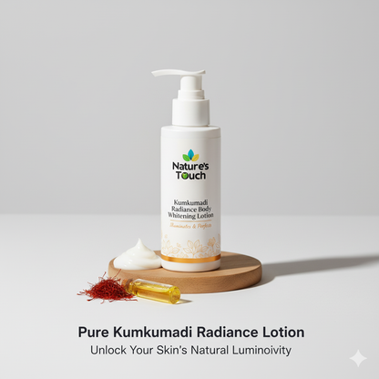 Nature's Touch | Kumkumadi Radiance Body Lotion for Brightening & Even Tone