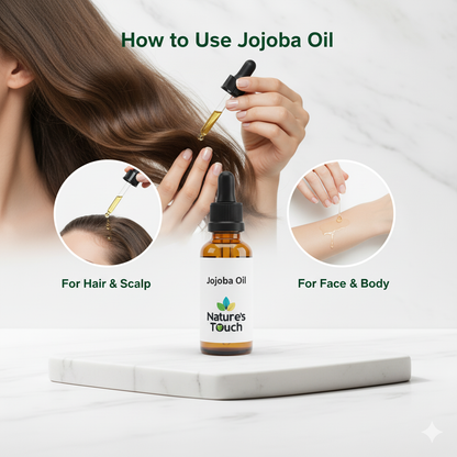 Pure Jojoba Oil for Cosmetics | Nature's Touch Bulk Essential Oil
