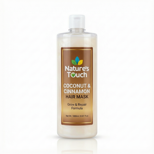 Natures Touch Coconut & Cinnamon Hair Mask | Grow & Repair Formula