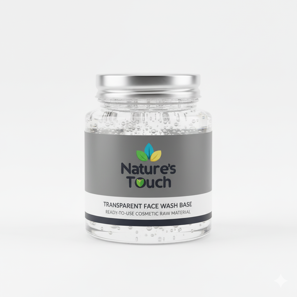 Transparent Face Wash Base - Sulphate-Free Bulk Raw Material for Clear Cleansing Gels