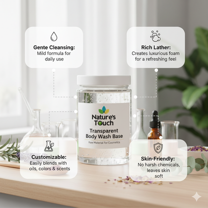 Nature's Touch Transparent Body Wash Base | Bulk Raw Material
